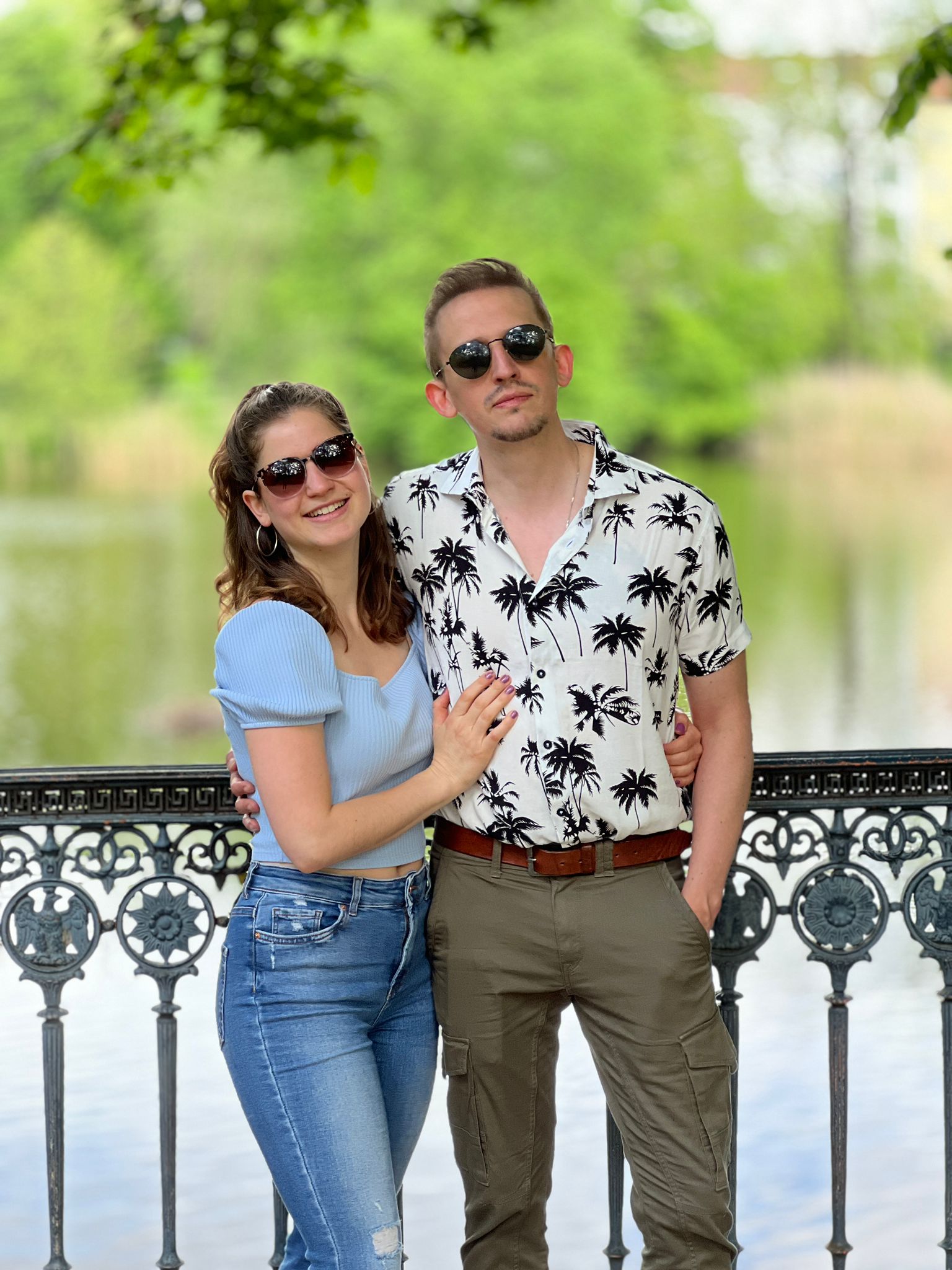 Christian und Laura – gemeinsamer Moment