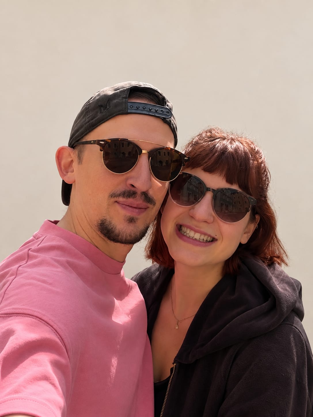 Christian und Laura – gemeinsamer Moment